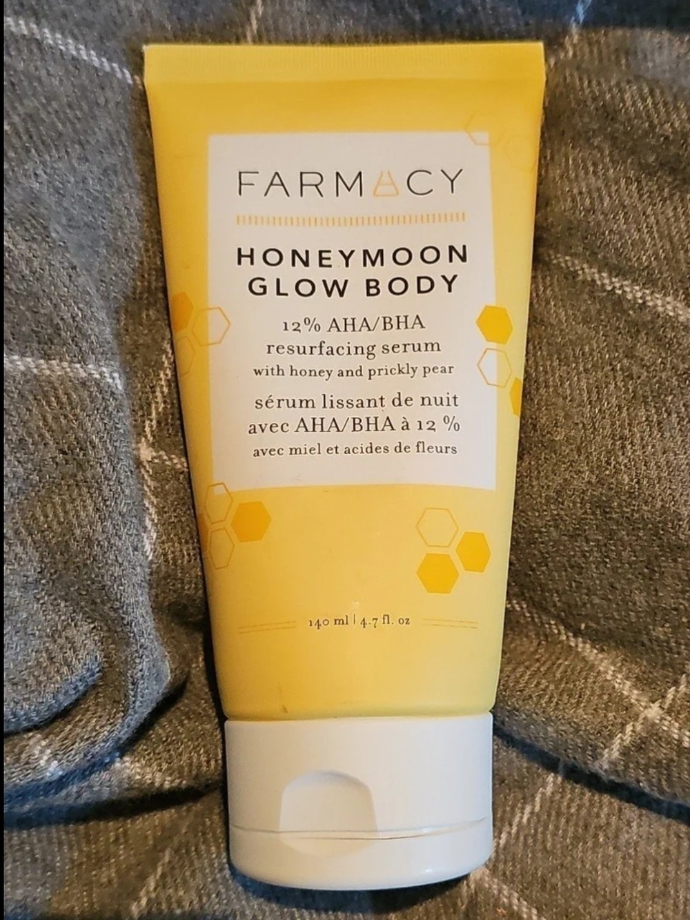 Farmacy Honeymoon Glow Body Resurfacing Serum 140ml NEW